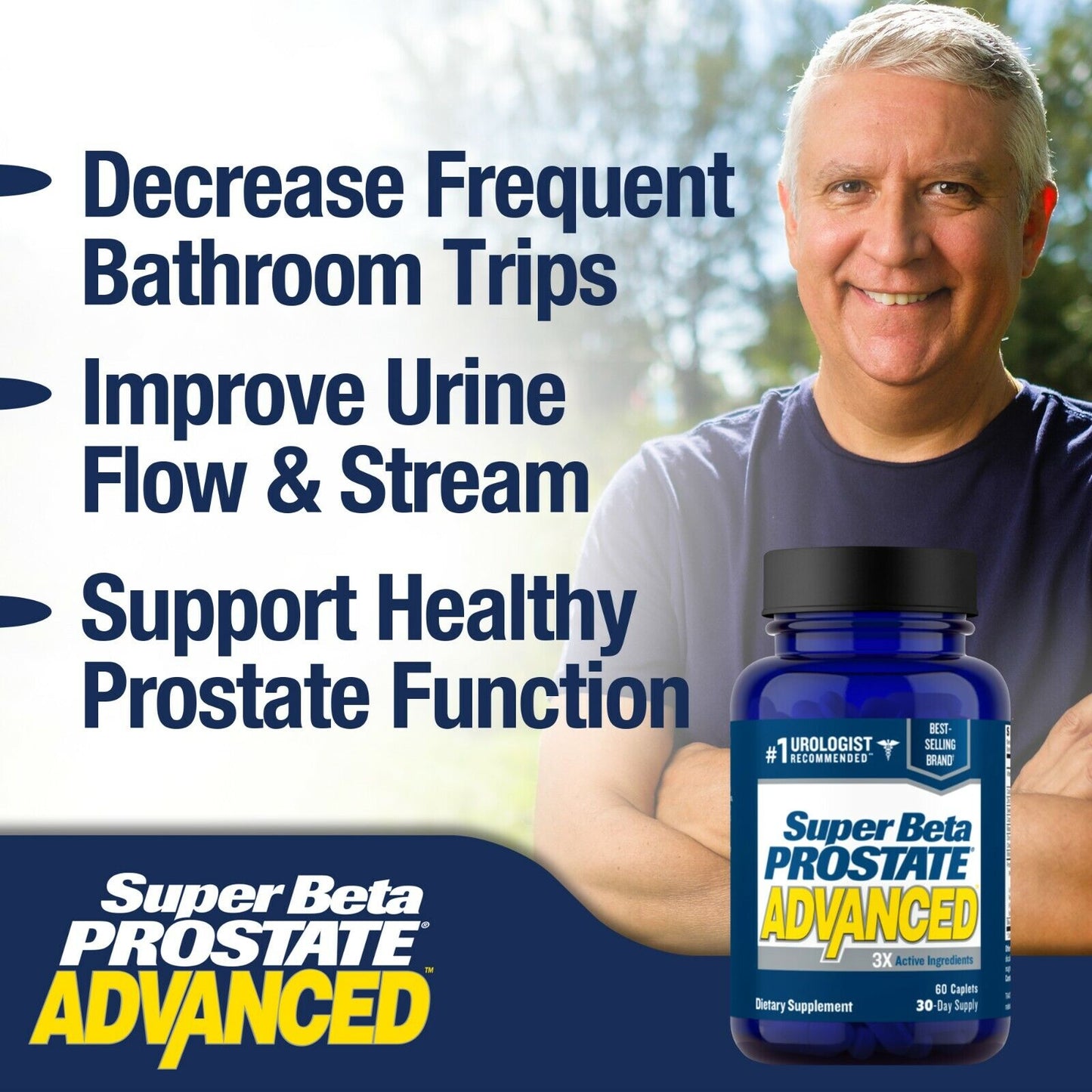 Super Beta Prostate Advanced - Prostate Supplement for Men