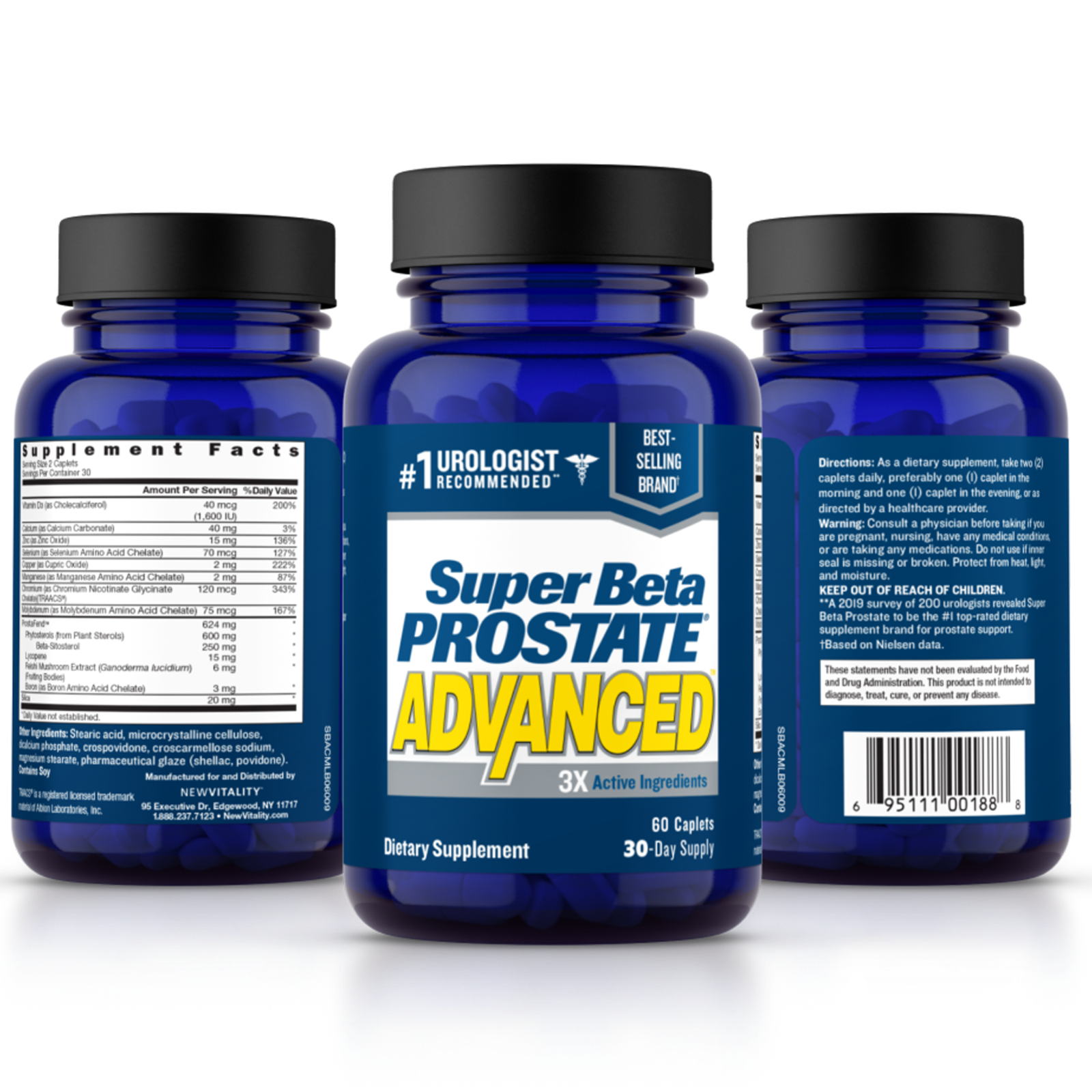 Super Beta Prostate Advanced Prostate Supplement For Men Nutrilevels